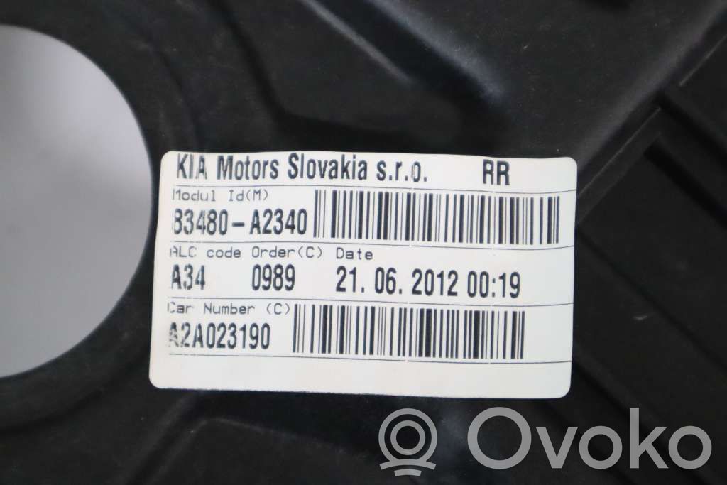 KIA Ceed Mecanismo para subir la puerta delantera sin motor 