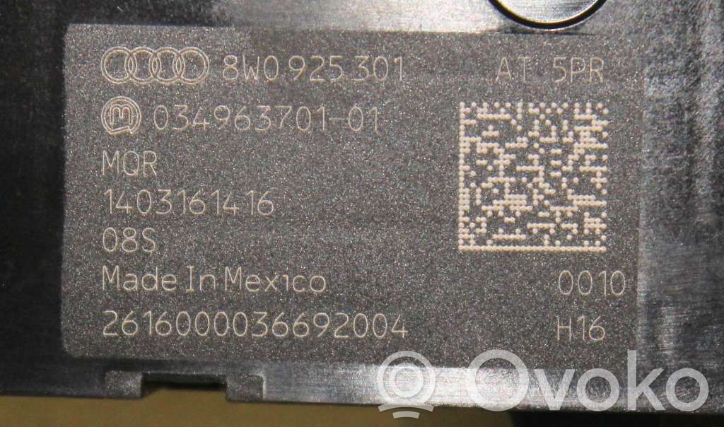 Audi A4 S4 B9 Interruptor de control multifunción 