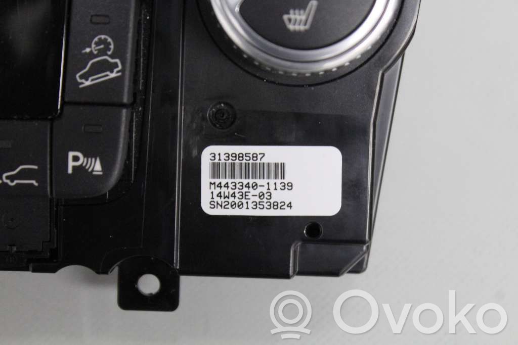 Interruptor de control multifunción   31443425,M4433401139,31398587