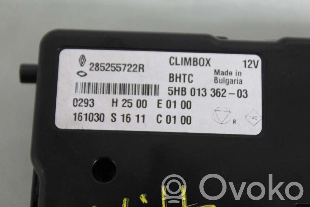 Renault Scenic IV - Grand scenic IV Air conditioning/heating control unit 
