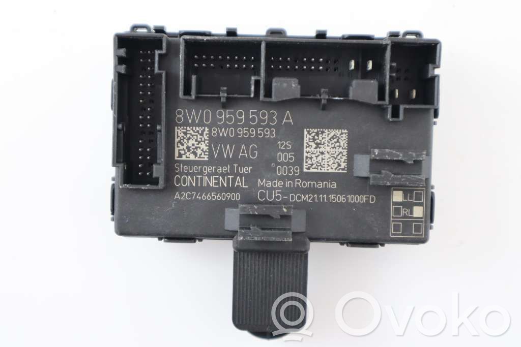 Audi A4 S4 B9 Unité de commande module de porte 
