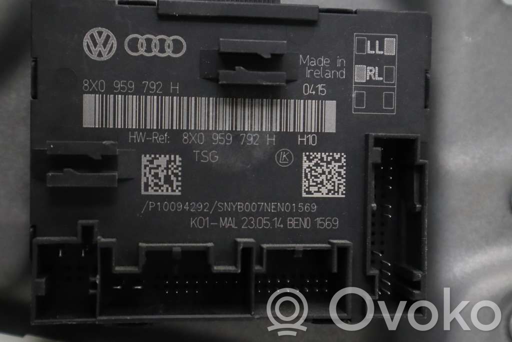 Skoda Superb B6 (3T) Regulador de puerta delantera con motor 