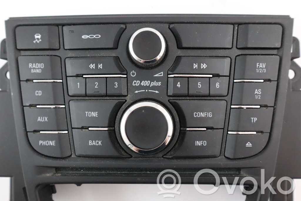 Opel Astra J Unitate principală radio/CD/DVD/GPS 