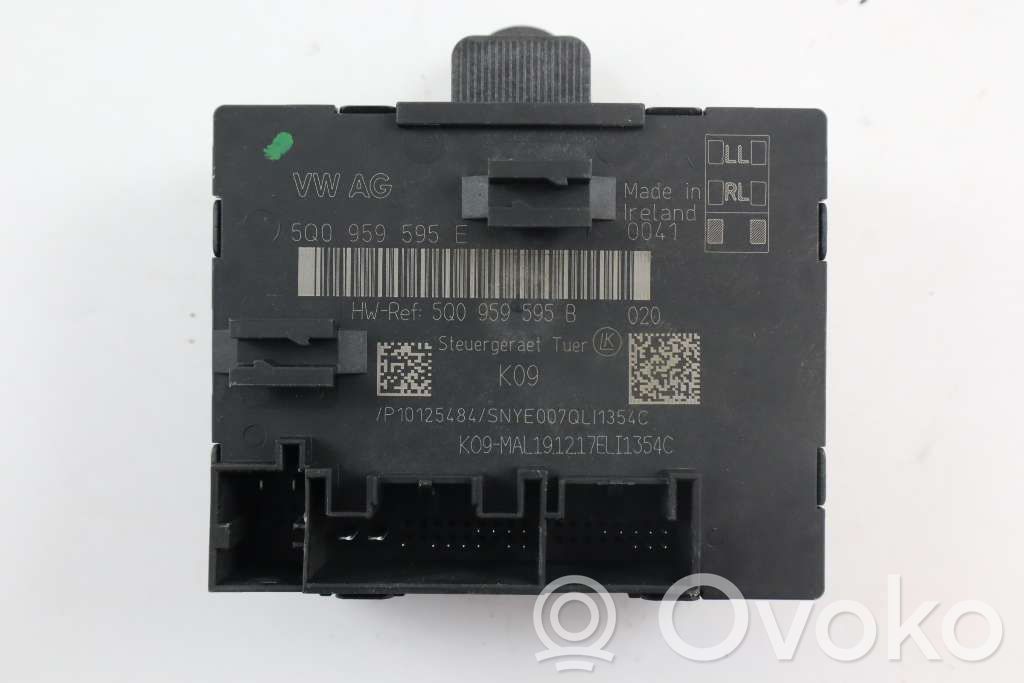 Unité de commande module de porte   5Q0959595E,5Q0959595E