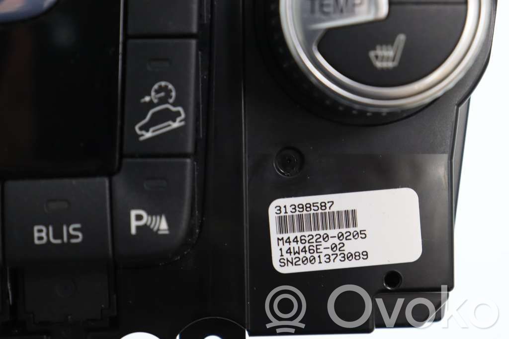 Climate control unit   31443425,M4462200205,31398587