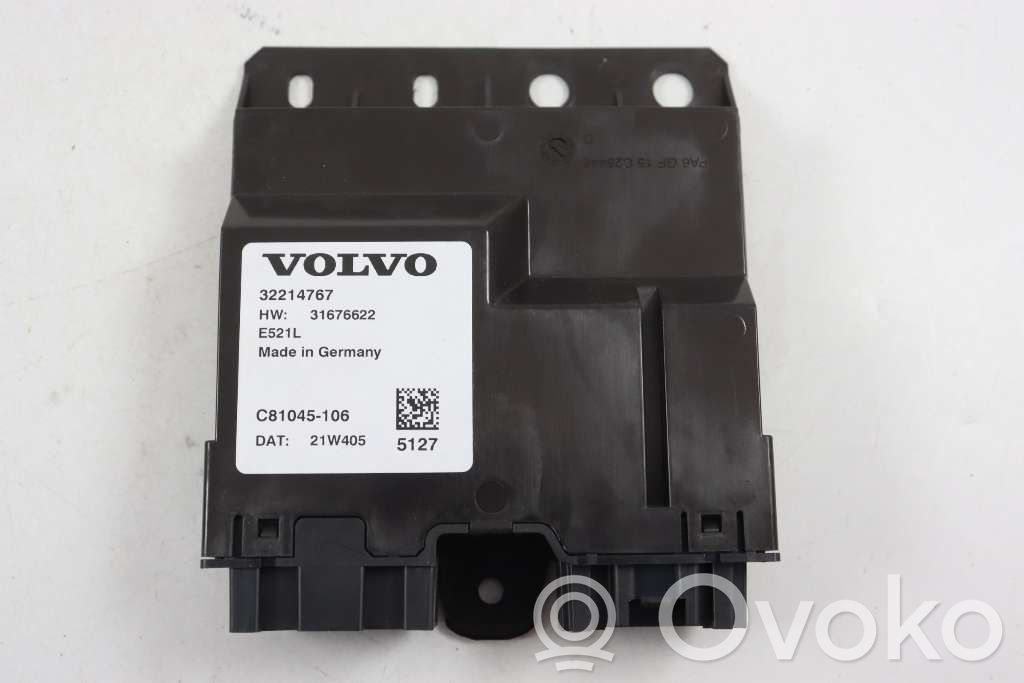 Tailgate/trunk control unit/module   32200219,C81045106,32214767