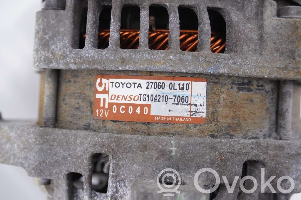 Toyota Hilux (AN120, AN130) Generator/alternator 