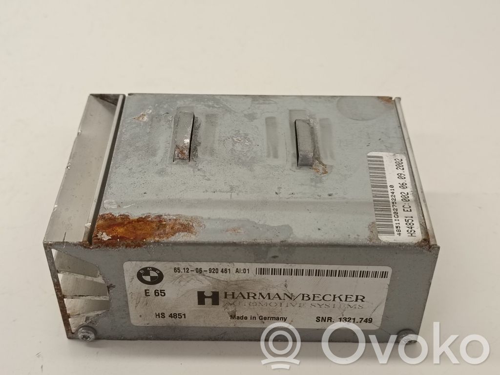BMW 7 E65 E66 Garso stiprintuvas 