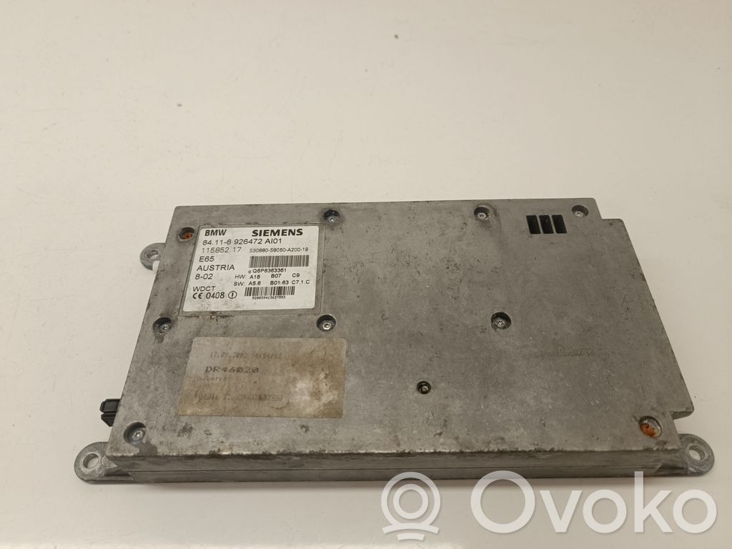 BMW 7 E65 E66 Phone control unit/module 