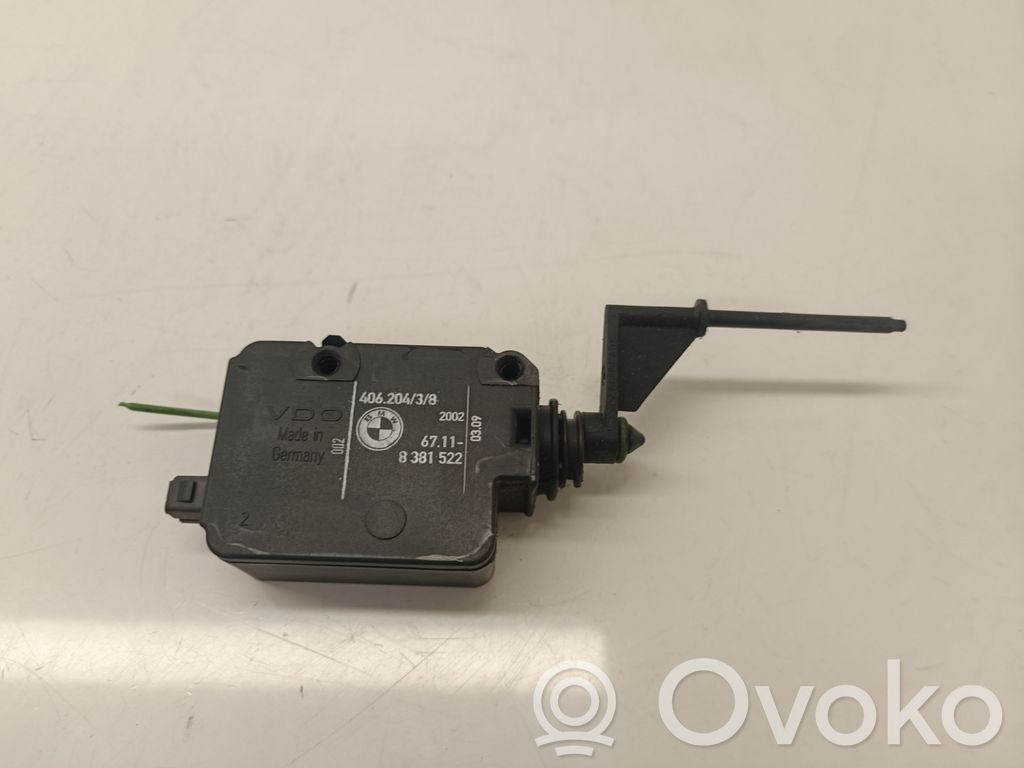 BMW 7 E65 E66 Fuel tank cap lock 
