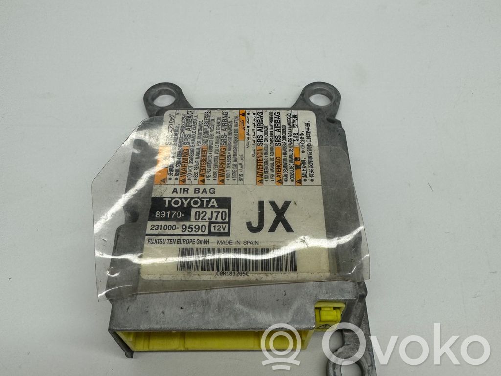 Toyota Auris E180 Airbag control unit/module 