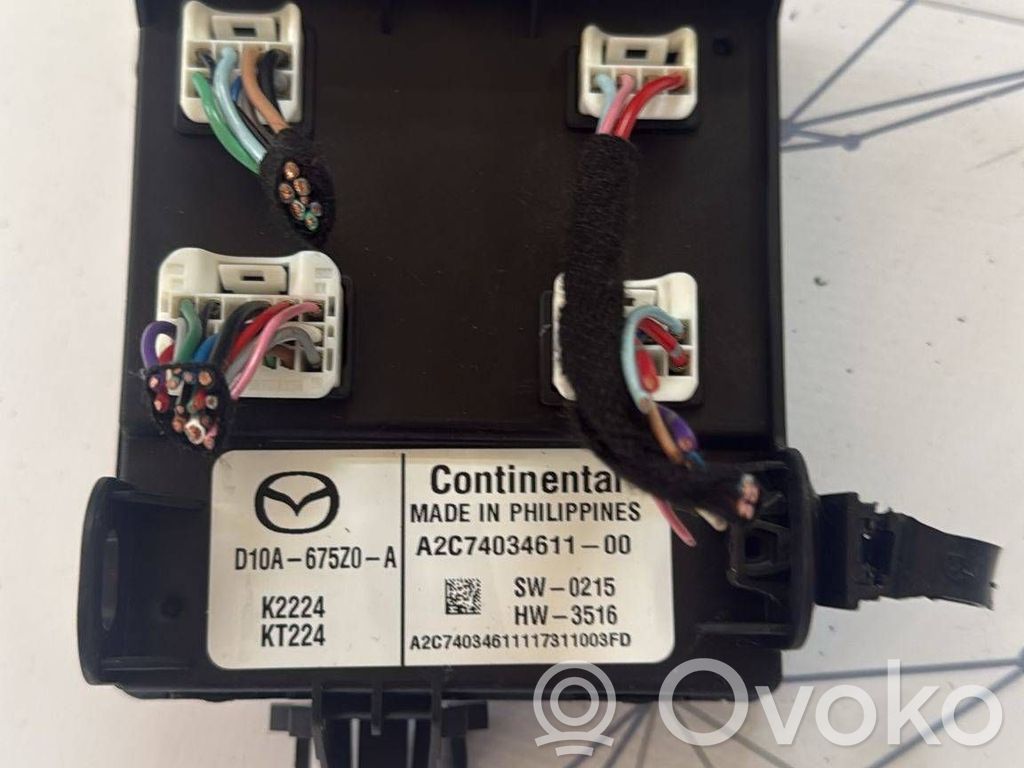 Mazda CX-3 Otras unidades de control/módulos 