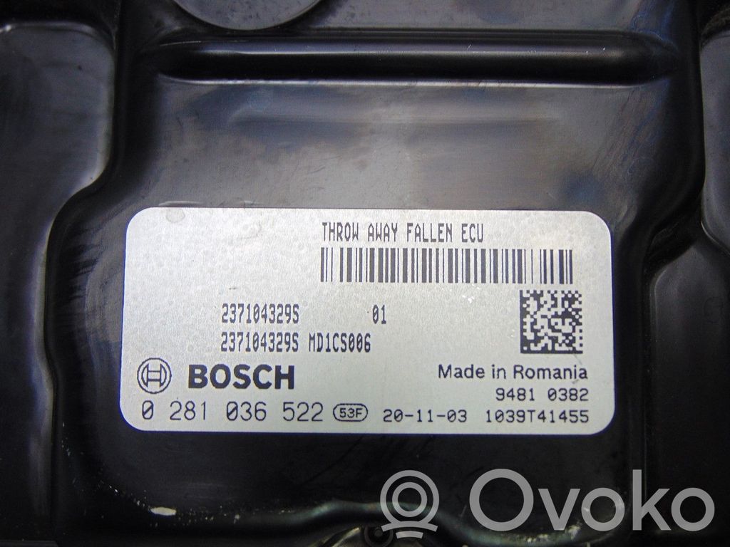 Renault Clio V Engine control unit/module 
