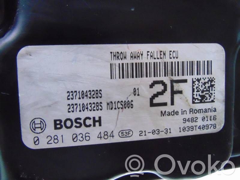 Dacia Dokker Variklio valdymo blokas 