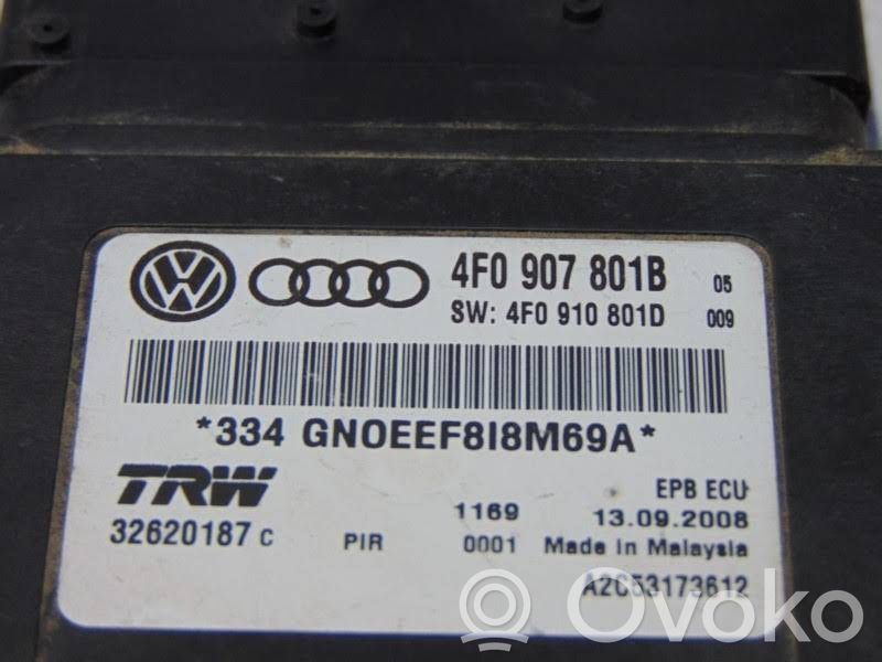 Audi A6 S6 C6 4F Module de commande de frein à main 