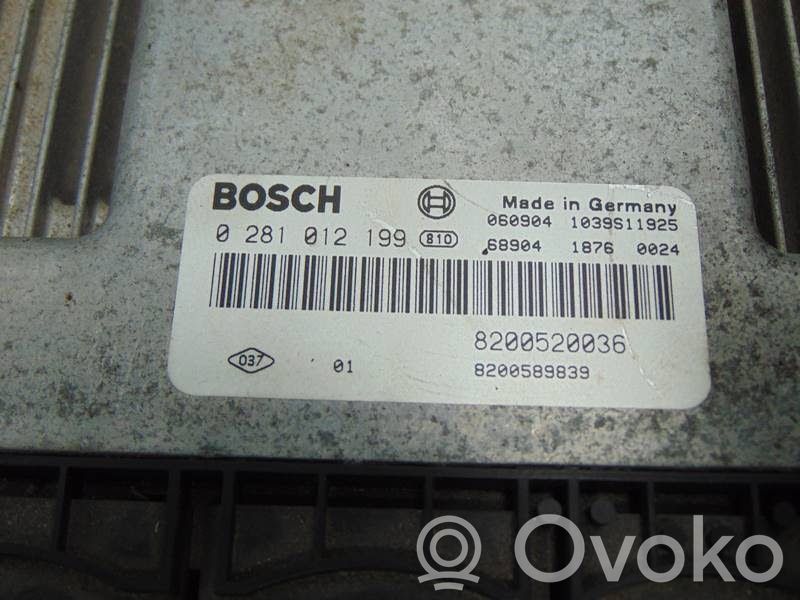 Renault Espace IV Engine control unit/module 