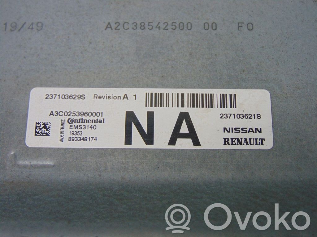 Renault Twingo III Unidad de control/módulo del motor 