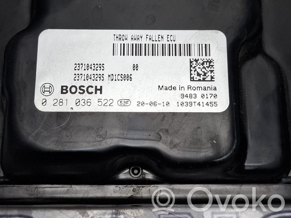 Renault Clio V Engine control unit/module 