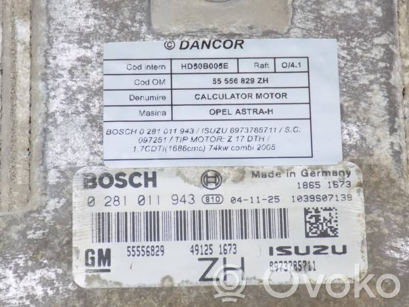 Opel Astra H Engine control unit/module 