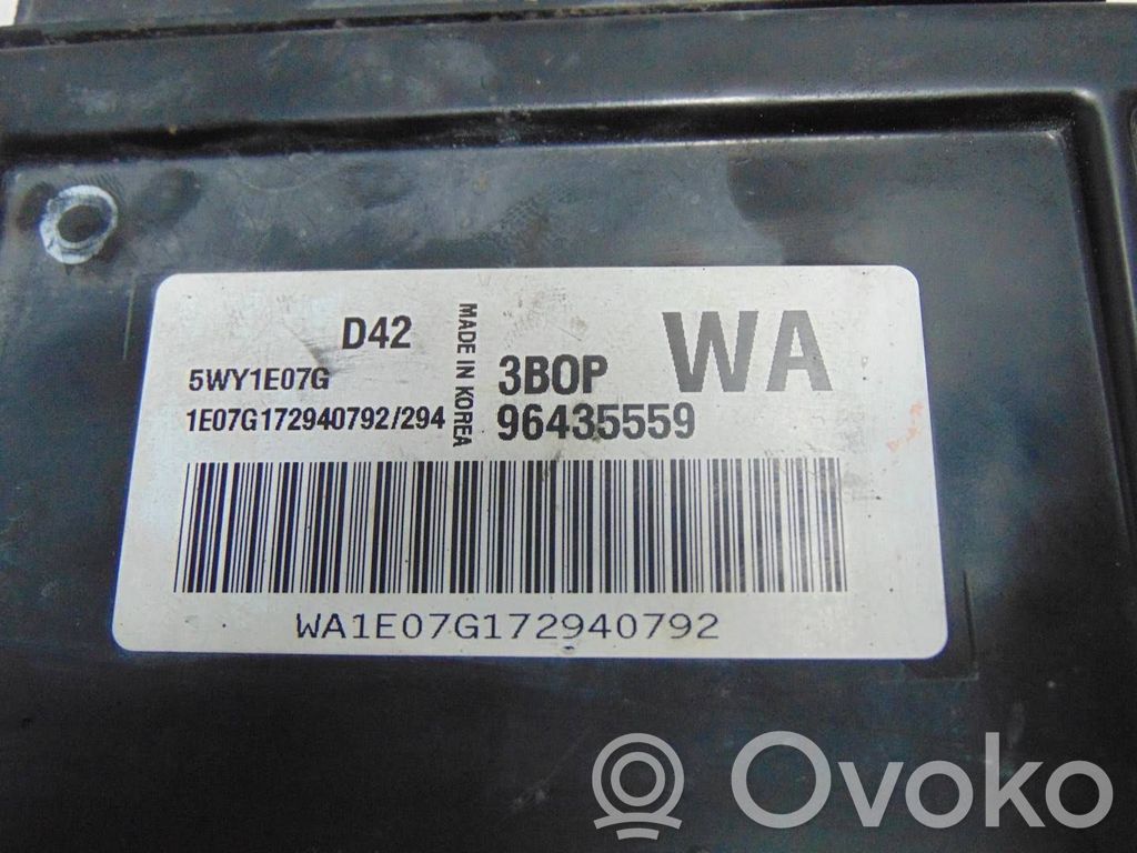 Chevrolet Aveo Engine control unit/module 