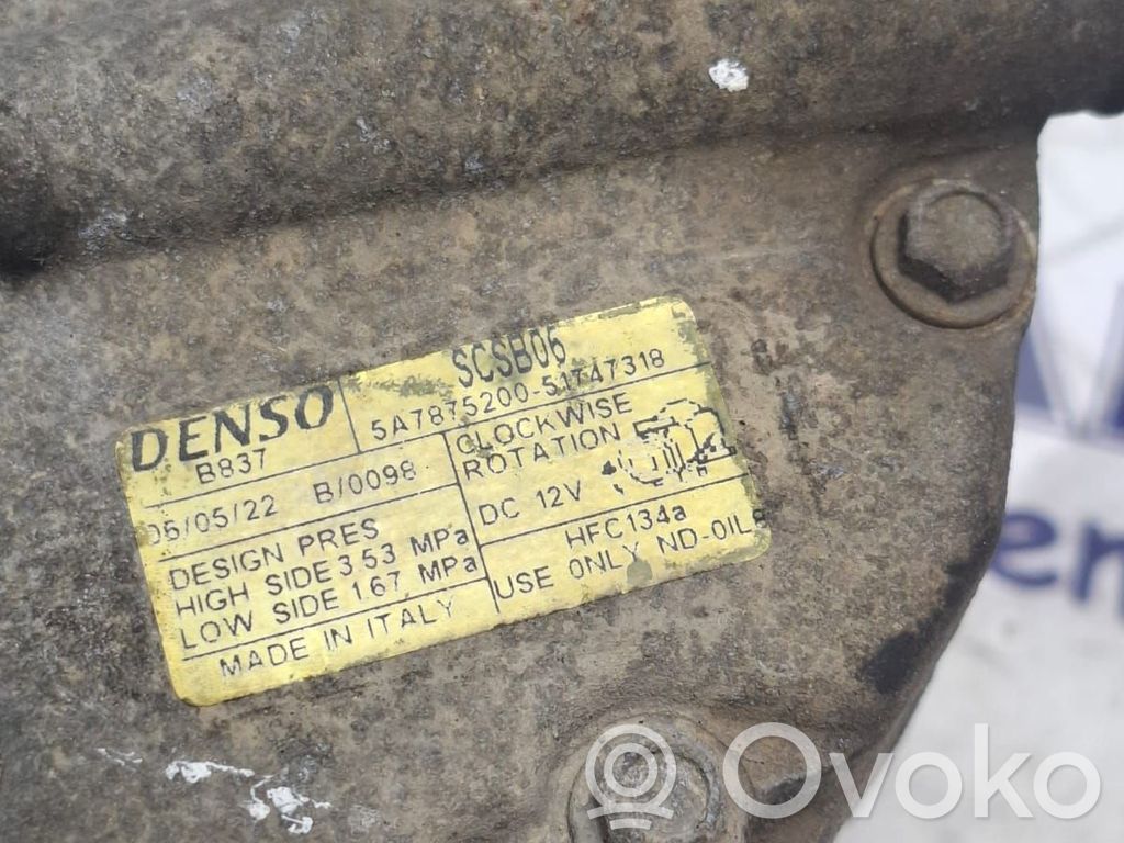 Fiat Panda II Air conditioning (A/C) compressor (pump) 