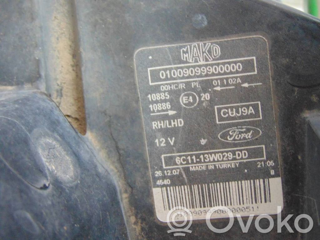 Ford Transit Phare frontale 