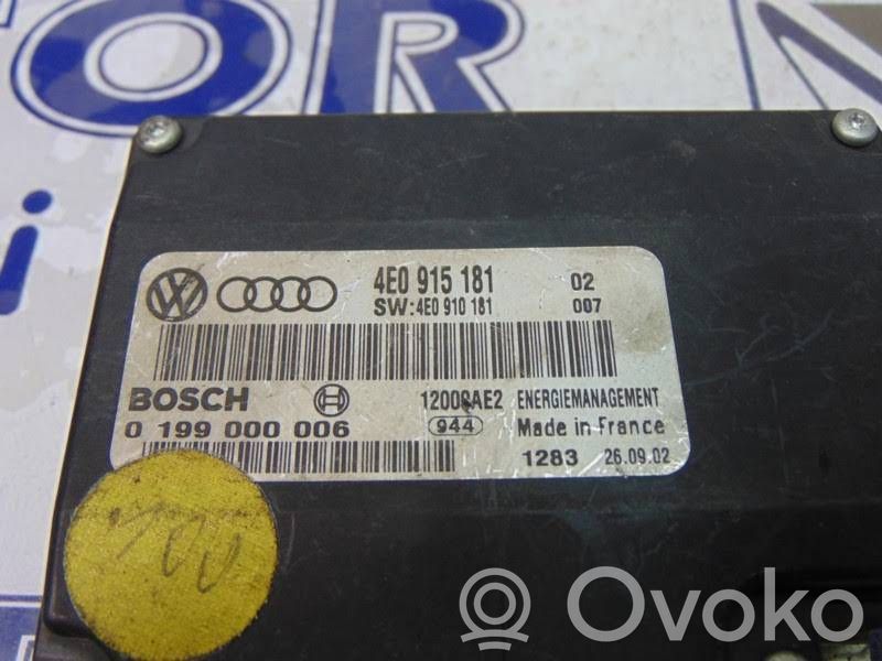 Audi A8 S8 D5 Power management control unit 