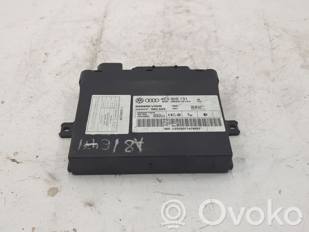 Audi A8 S8 D3 4E Comfort/convenience module 