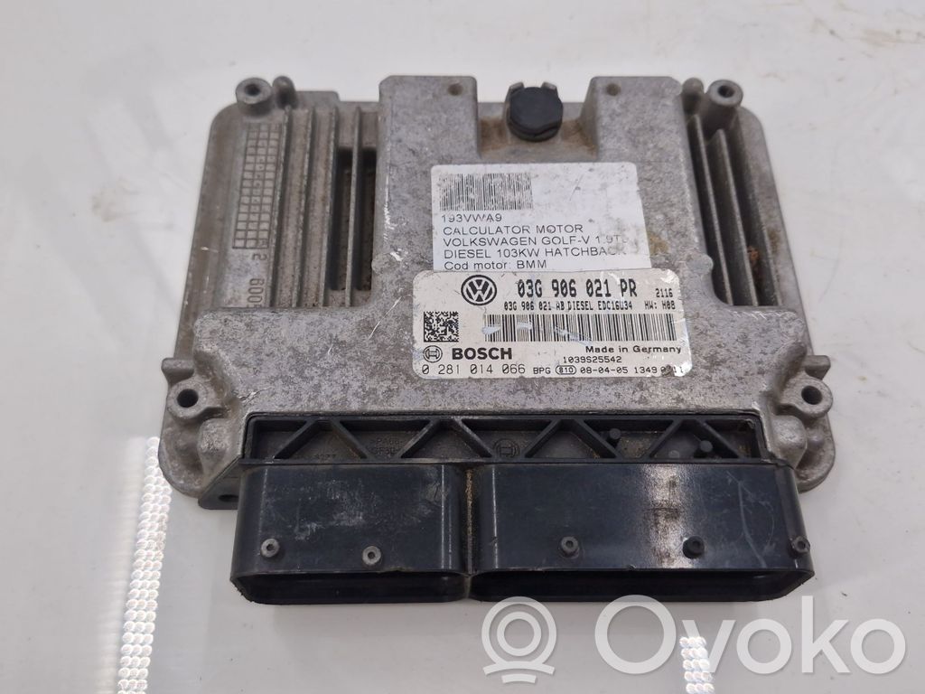 Volkswagen Golf V Engine control unit/module 