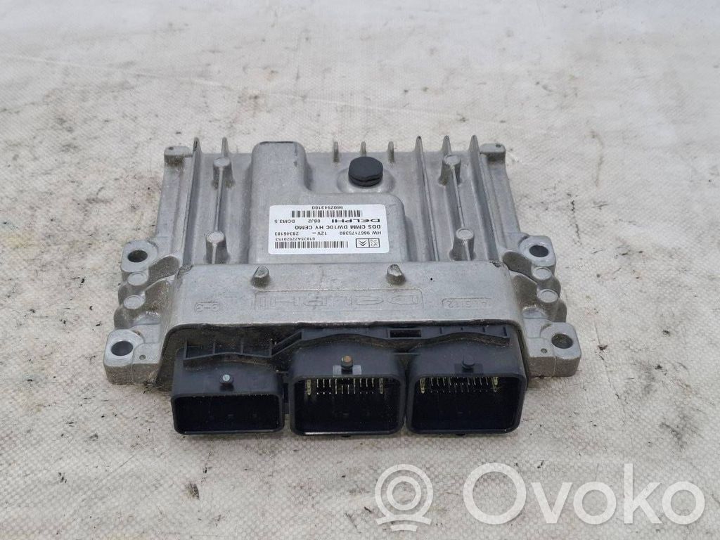 Citroen DS5 Engine control unit/module 
