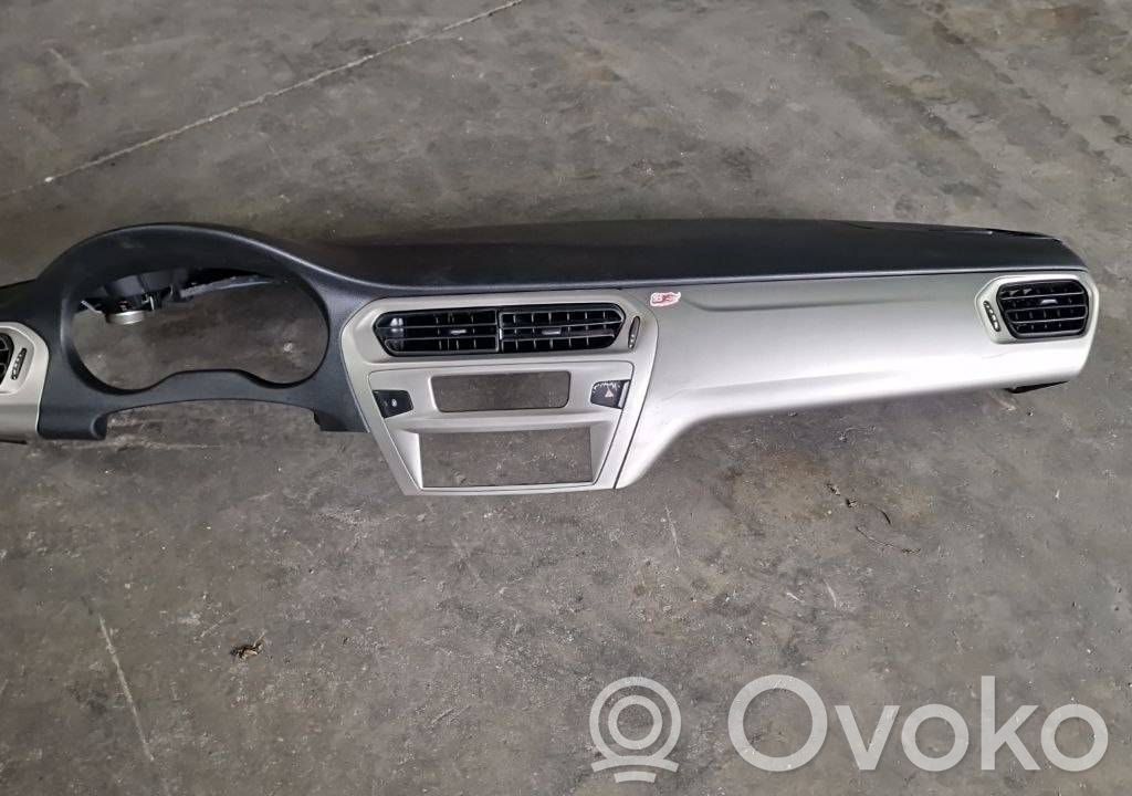 Airbag set with panel