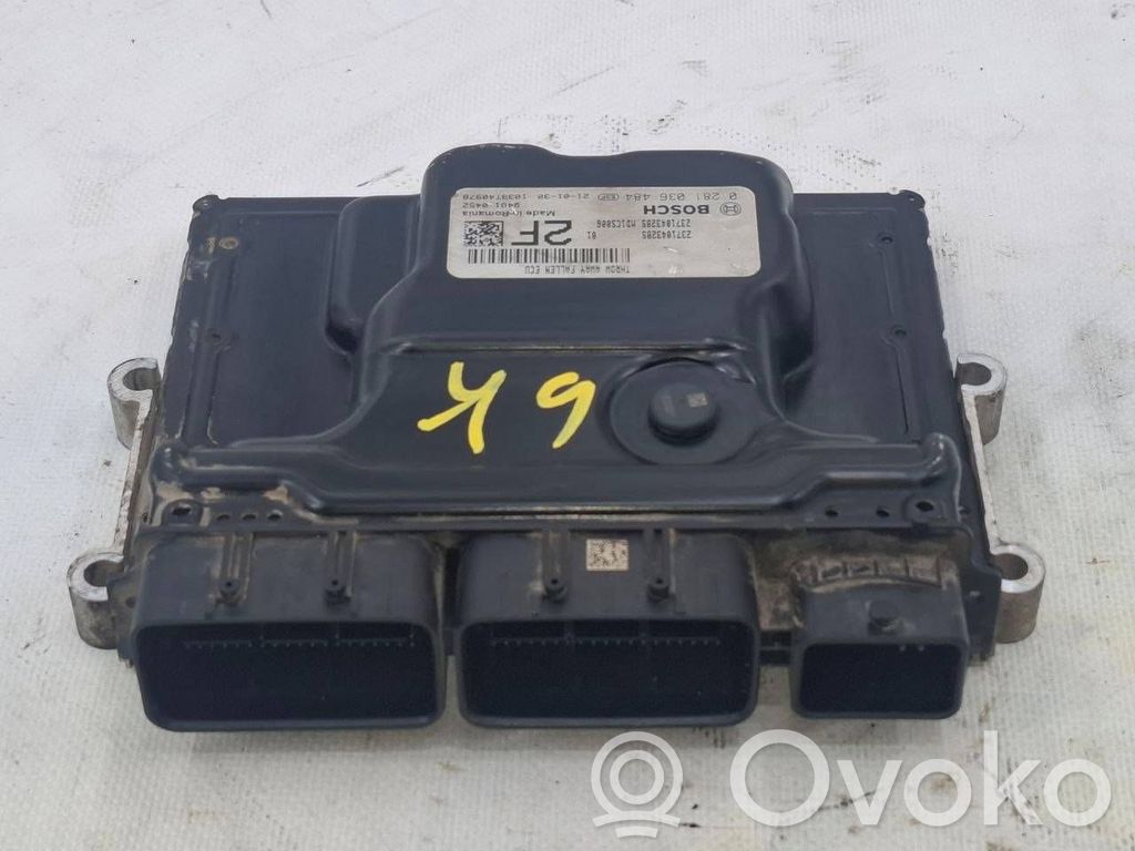 Engine control unit/module ECU   237104328S,0281036484