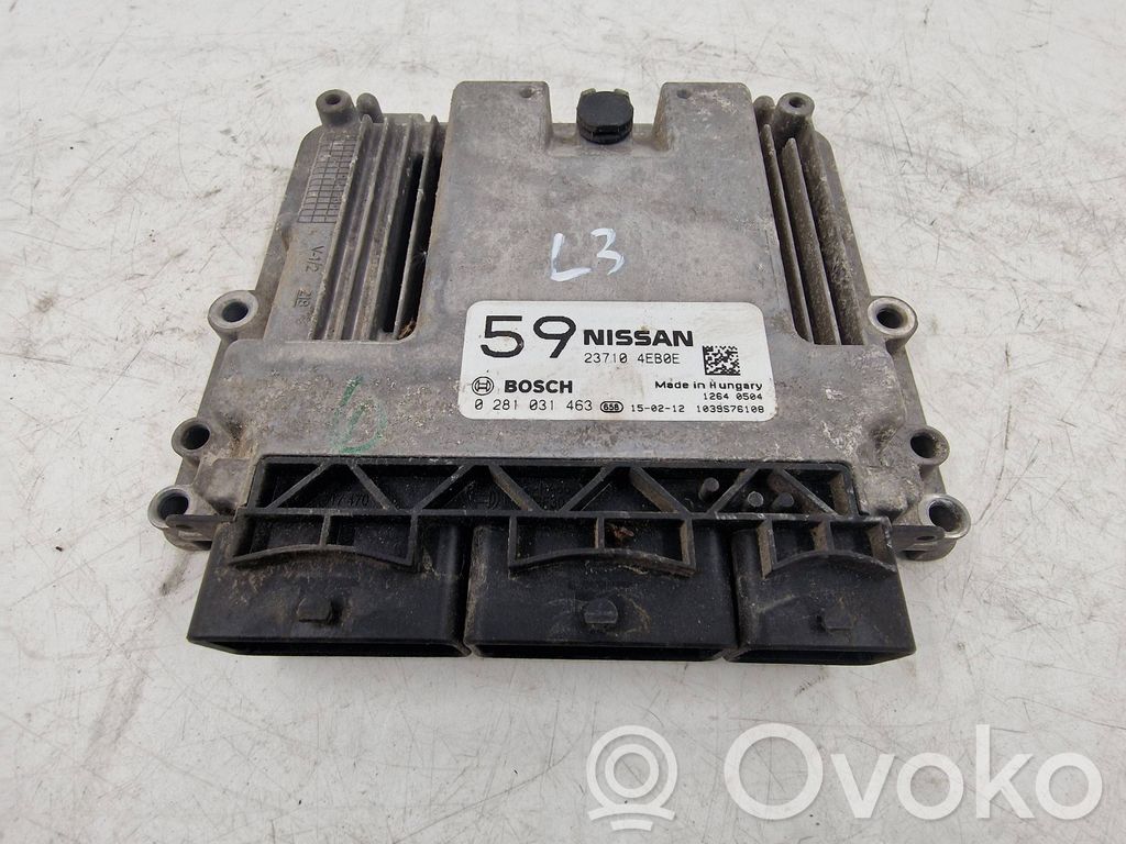 Engine control unit/module   237104EB0E