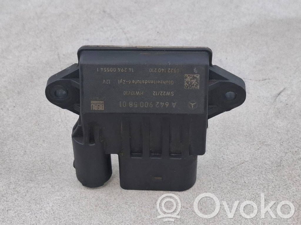 Przekaźnik / Modul układu ogrzewania wstępnego   A6429005801,14294005541,0522140210