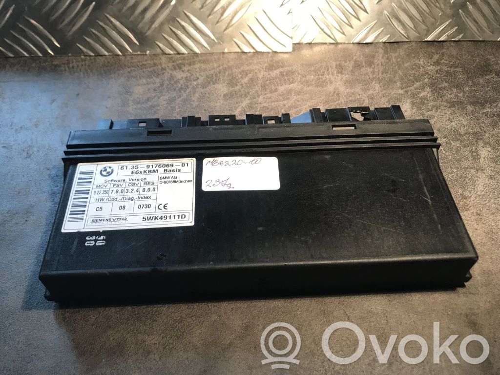 BMW 5 E60 E61 Kėbulo modulis 