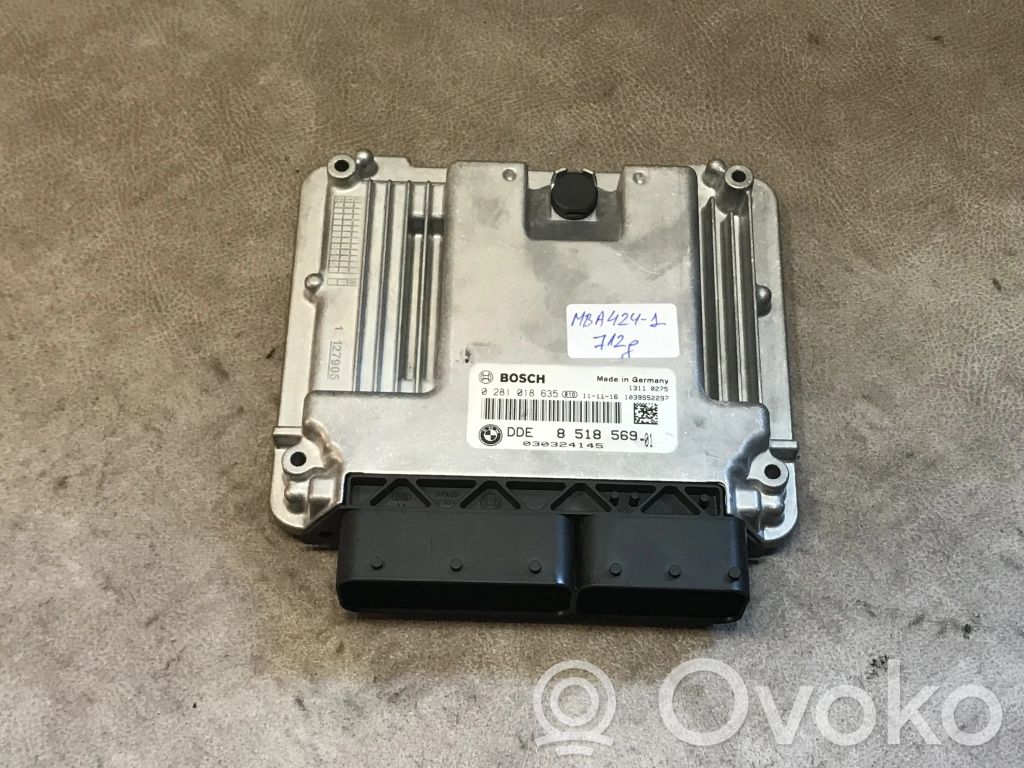 BMW 1 F20 F21 Dzinēja vadības bloks 