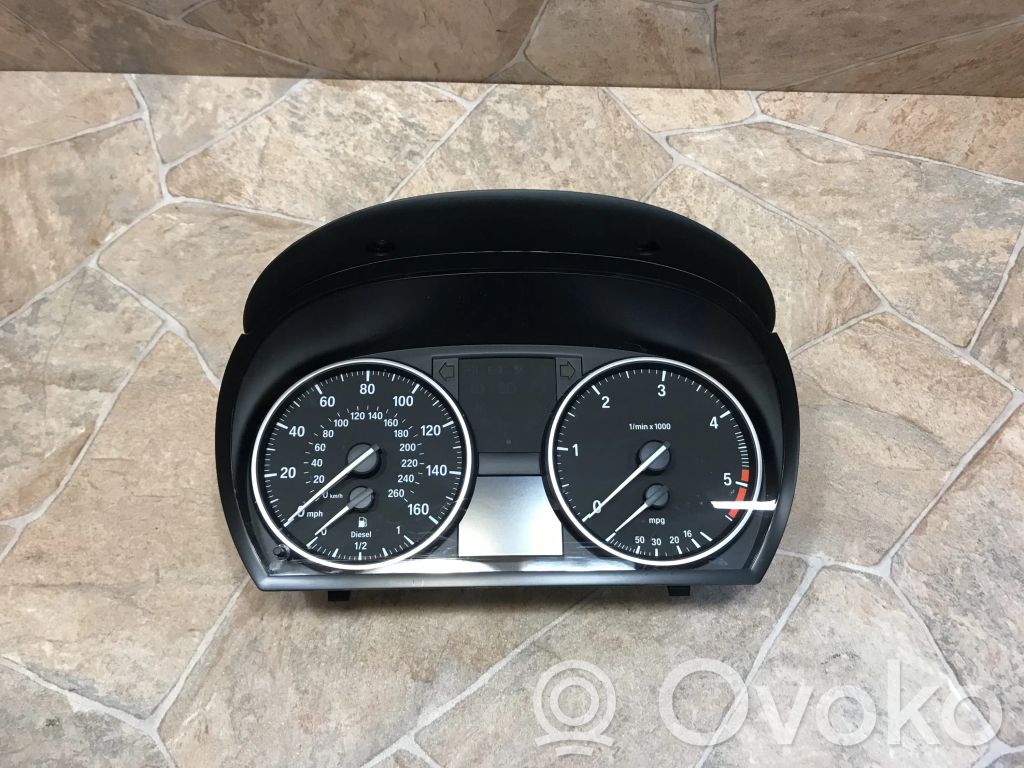BMW 3 E90 E91 Speedometer (instrument cluster) 
