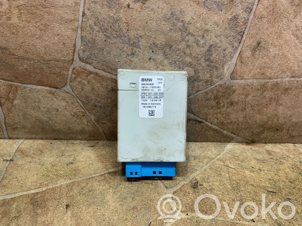 BMW 3 F30 F35 F31 Fuel injection pump control unit/module 