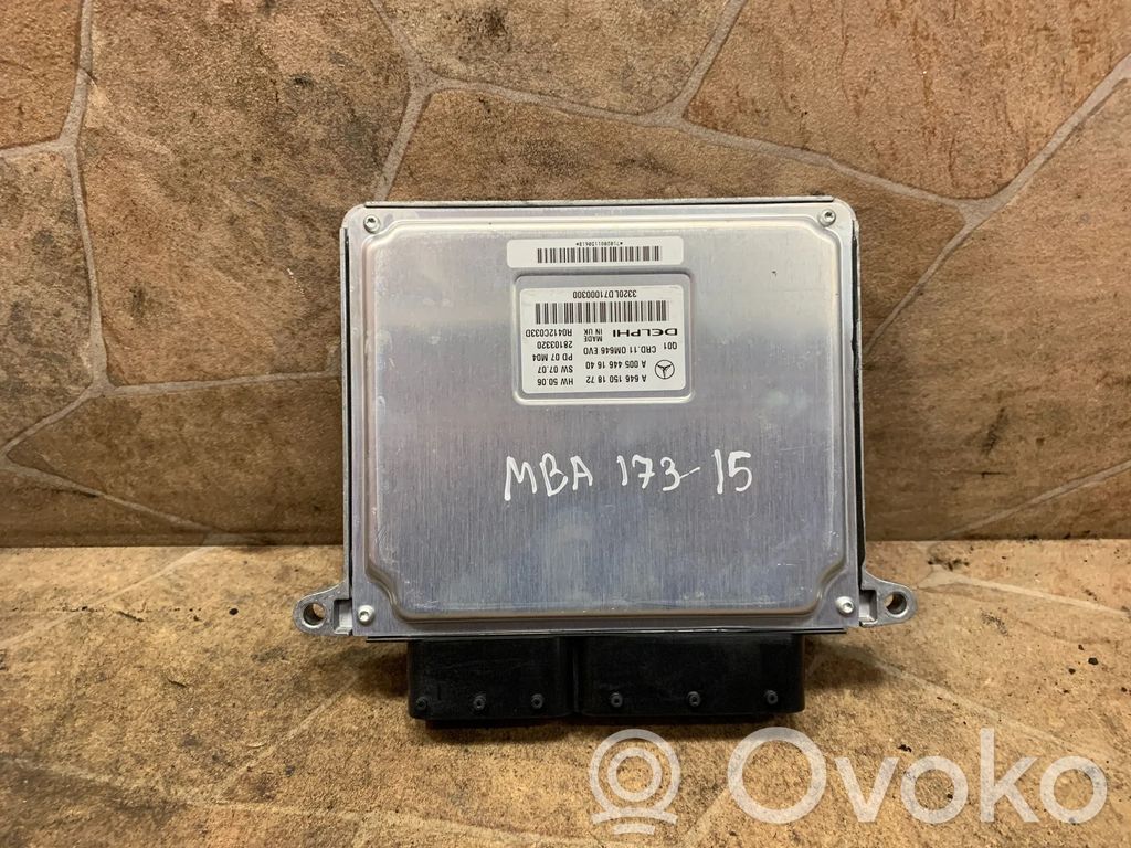 Mercedes-Benz C W204 Engine control unit/module 
