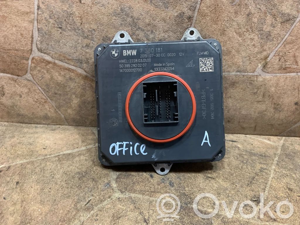 BMW 7 G11 G12 Unidad de control/módulo de los faros xenón 