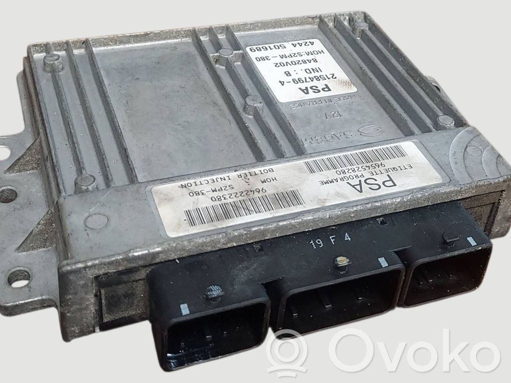 Citroen Berlingo Engine control unit/module 
