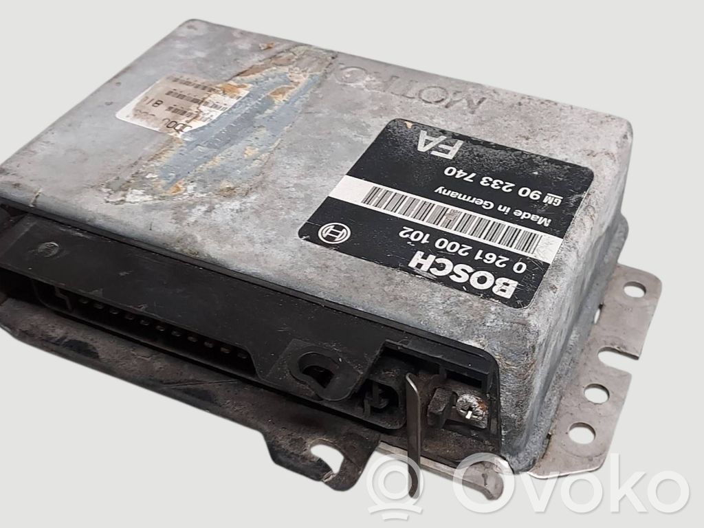 Opel Astra G Engine control unit/module 