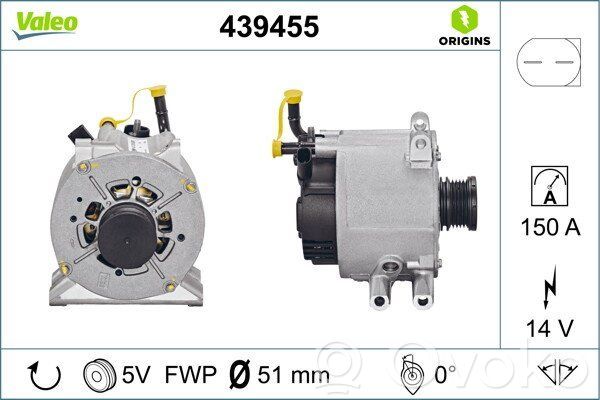 Mercedes-Benz A W169 Alternator 