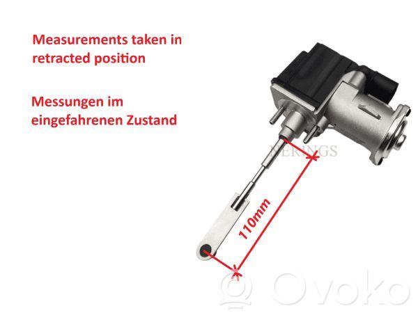 Audi A3 S3 8P Actuator electric turbină 