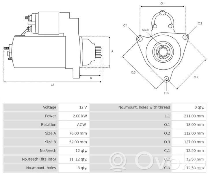 Volkswagen Golf Plus Motor de arranque 