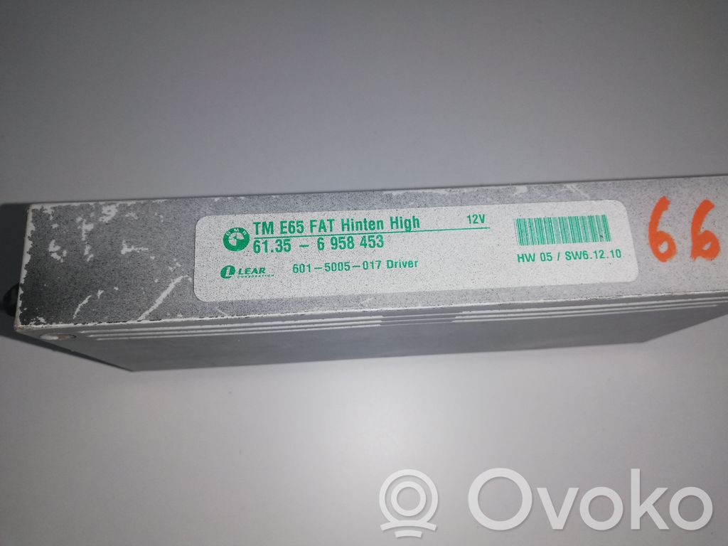 BMW 7 E65 E66 Unité de commande module de porte 