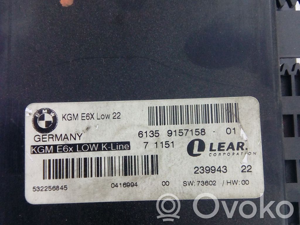 BMW 5 E60 E61 Mukavuusmoduuli 