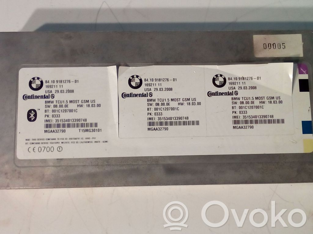 BMW 5 F10 F11 Bluetooth modulis 