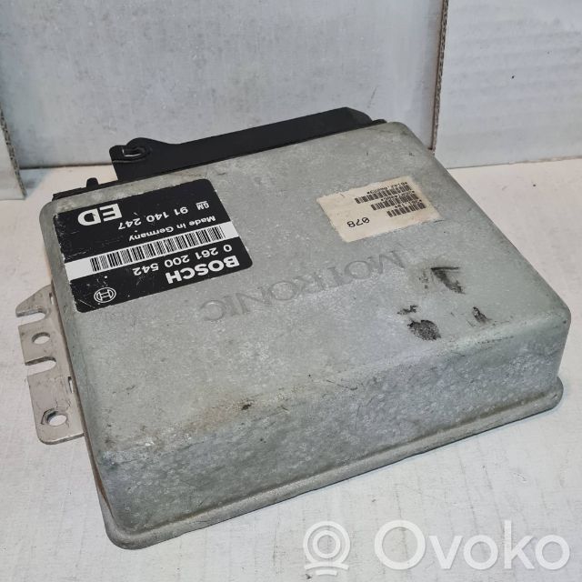 Engine control unit/module   0261200542,91140247