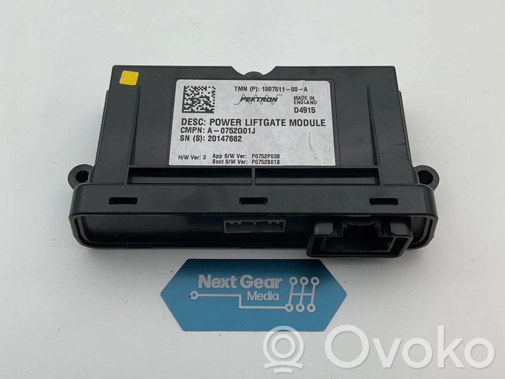 Tesla Model S Tailgate/trunk control unit/module 